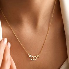 Material: Copper,Sterling Silver. Color: Gold. Chain Length: 14",16",18",20",22". Process: Gold Plated. Recipient: Women,Mom,Men,Wife,Girl Friend,Children. Product Type: Lesbian Necklace. Brand: Silviax Jewelry. Item: 2024NE0254. Hypoallergenic Charm Necklaces For Anniversary, Hypoallergenic Charm Necklace For Anniversary, Mother's Day Charm Necklace With Adjustable Chain, Mother's Day Clavicle Chain Charm Necklace, Nickel Free Charm Necklaces For Valentine's Day, Gift For Mom Clavicle Chain Charm Necklace, Adjustable Chain Necklace As A Gift For Mom, Anniversary Charm Necklace With Clavicle Chain, Delicate Chain Charm Necklace For Mother's Day