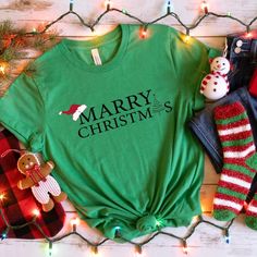 Marry Christmas T-shirts, Marry Christmas Short Sleeve Shirt, Christmas Sweater, Marry Christmas Best Friend Gift, Fall Christmas Shirts Top quality products Marry Christmas T-shirts for you! Make your difference with our most impressive designs Christmas Short Sleeve Shirt. We prepare Christmas Sweater in the color and pattern you want, suitable for your size, and deliver them to you as soon as possible. 3d Candle, Church Attire, Blessed Shirt, Jesus Faith, Faith Christian, Christmas Blessings, Psalm 46, Winter Shirts, Walk By Faith