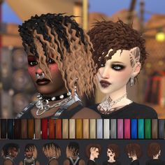 an image of two women with different hair colors