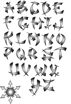 an abstract set of black and white arrows