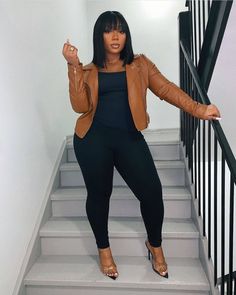 Tamara Renaye, Curvy Outfits, Leopard Pattern, Curvy Fashion, Look Fashion, Chic Outfits, Plus Size Fashion, Trendy Outfits