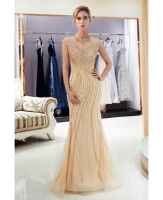 Buy Glittering Gold Tight Mermaid Long Party Dress With Modest Top at affordable price online. Free shipping and pro custom service since 2009. Crystal Prom Dress, Modest Top, Long Party Dress, Mermaid Evening Dress, Long Sleeve Prom, Rod Stewart, Prom Dresses For Sale, Sequin Evening Dresses, Formal Party Dress