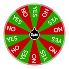 a spinning wheel with the words yes, yes and no on it in different languages