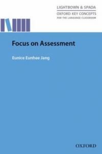 the cover of focus on assignment with blue background and white text, which reads focus on assessing