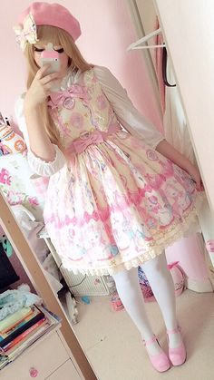 Lolíta Style, Japanese Lolita Fashion, Lolita Outfits, Pastel Fashion, Japanese Street Fashion, Sweet Lolita, J Fashion, Kawaii Clothes, Harajuku Fashion