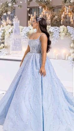 Ball Gowns Engagement, Ball Gown Engagement Dress, Royal Blue Engagement Dress, Royal Blue Gown For Debut, Light Blue Engagement Dress, Blue Ball Gown Fairytale, Light Blue Corset Dress, Blue Engagement Dress, Fairytale Dress Princesses Ball Gowns