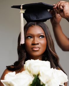 First Gen Did It Again 🤍 2 Timothy 4:7 #masteredit Mba Graduation Outfit, Graduation Outfit Black, Graduation Outfit Black Women, Induction Photoshoot, Cap And Gown Ideas, Black Women Graduation, Graduation Cap Pictures, Cap Pictures