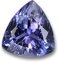 a very pretty blue diamond on a white background