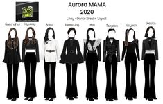 Aurora-official on ShopLook | The easiest way to find the perfect outfit Kpop Stage Outfits Ideas Duo, Mama Outfits Kpop, Pop Clothing, Briefcase Women, Outfit Layout, Uniform Fashion, Ulzzang Fashion