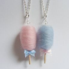 Сладкая вата Cincin Diy, 일본 패션, Miniature Food Jewelry, Candy Necklaces, Candy Jewelry, Candy Floss