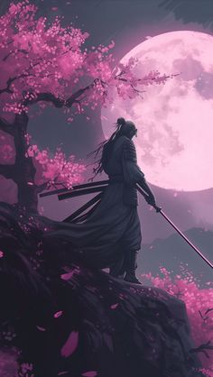 Samurai Illustration, Japanese Theme, Byakuya Kuchiki, Samurai Anime, Japan Tattoo Design