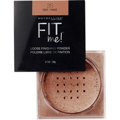 Fit Me Loose Finishing Powder -  Maybelline Fit Me Loose Finishing Powder is the perfect finishing touch to your makeup. Mineral-based formula control shine and smooth skin's texture.    Benefits     Sets foundation for 12 hours, while softening the look of imperfections Provides a sheer hint of color that stays true throughout wear Lightweight, breathable coverage with a natural, shine-free finish     Features     Dermatologist tested Allergy tested and suitable for sensitive skin   - Fit Me Lo Best Drugstore Setting Powder, Fit Me Loose Powder, Drugstore Setting Powder, Foundation Sets, New York Fits, Smooth Skin Texture, Translucent Powder, Skin Imperfection, Mineral Powder