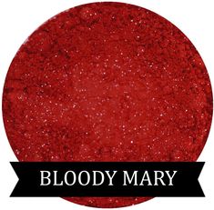 Eyeshadow Shade: BLOODY MARY Shade Description: BLOODY MARY is matte red eyeshadow base, with fine silver glitter specks This eyeshadow is one of 7 in the new Halloween collection for 2017. You will receive one of each of the following, in your choice of either 3 or 5 Gram (by volume) jars. Ingredients: Carmine, Mica, Titanium Dioxide, Magnesium Stearate, Synthetic Fluorphlogopite In compliance with FDA regulations, these eyeshadow jars are filled by WEIGHT. 3 Gram jars ( by volume) contain .50 Eyeshadow With Glitter, Makeup Tutorial Eyeshadow, Eyeshadow Base, Mineral Eyeshadow, Matte Red, Shop Makeup, Magnesium Stearate, No Eyeliner Makeup