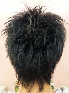 Spikey Short Hair, Short Spiky Haircuts, Spiky Hairstyles, Short Spiky Hairstyles, Short Shag Haircuts, Asymmetrical Hairstyles, Spiky Hair, Short Shag