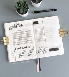 Bujo Trackers, Bullet Journal Easy, Journal Easy, Journal Goals, Journal 2023, Bullet Journel, Tracker Ideas, Goals Bullet Journal, Habit Tracker Bullet Journal