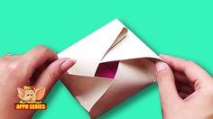 Japanese Envelope, Envelope Origami, Envelope Tutorial, Square Envelope, Origami Cards, Letter Folding, Origami Envelope, Gift Wraps, Square Envelopes