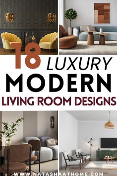 Modern Living Room Elegant And Modern Living Rooms, Modern Elegant Living Room Designs, Contemporary Living Room Inspiration, Modern Lounge Ideas, Contemporary Chic Living Room, Minimalist Luxury Living Room, Modern Chic Living Room, Contemporary Living Room Ideas, Minimalist Living Room Ideas