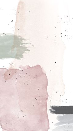 an abstract painting with pink and grey colors