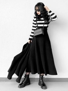 Korean Jumpsuit, Alt Outfits, Fashion Office, Look Retro, Muslimah Fashion Outfits, Minimal Outfit, Cooler Look