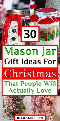 mason jar gift ideas for christmas that people will actually love