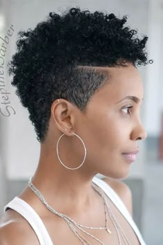 Fade Haircut Women, Short Black Hair