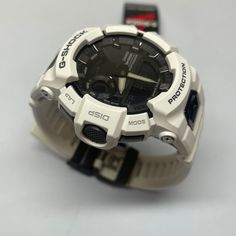 Casio G-Shock White Black StepTracker Analog-Digital Watch GBA900-7A White Analog Digital Watch For Outdoor, G Shock White, Casio G Shock, Gshock Watch, G Shock, Digital Watch, Time Piece, White And Black, Take That