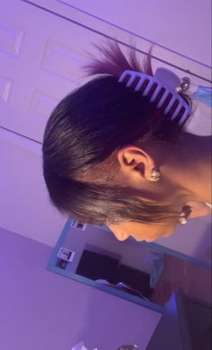 Short Ponytail Hairstyles Black Women Natural Hair, Straight Perm Hairstyles Black Women, Natural Short Straight Hairstyles, Straight Hairstyles For Black Women Short, Hairstyles For Short Straight Hair Black, Silk Press Hairstyles, Relaxed Hairstyles, Straight Hair Styles