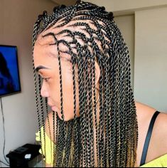 Self Done Braids, Short Braid Hairstyles, Short Braid, Black Hair Updo Hairstyles, Short Box Braids, Braids Styles