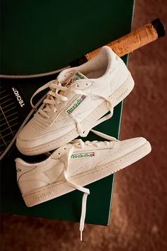 Reebok Club C Vintage, Vintage Trainers, Anthropologie Uk, Reebok Club C, Club C, Comfortable Sneakers, Fashion Editor, Who What Wear, Me Too Shoes