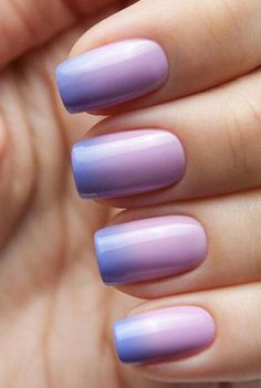 27 Easy Pastel Rainbow Nails to Copy (Get These Colors) Unghie Sfumate, Ombré Nails, Pastel Nail, Pink Ombre Nails, Fall Nail Art Designs, Purple Nail, Ombre Nail Designs, Nail Art Ombre, Super Nails