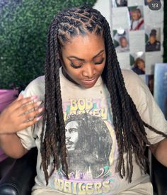 Flat Twist Loc Styles, Twist Loc Styles, Hairstyles Faux Locs, Long Loc Styles, Latest Braided Hairstyles, Hair And Skin Vitamins, Short Dreadlocks Styles, Dreads Styles For Women, Locs Styles