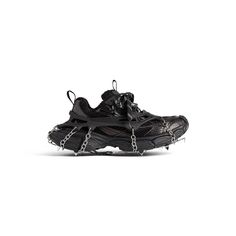 Men's Skiwear - 3xl Ski Sneaker in Black | Balenciaga US Balenciaga Store, Ski Shoes, Ski Park, Mens Ski Wear, Balenciaga Boots, Ski Shirts, Ski Slope, New York Winter, Black Balenciaga