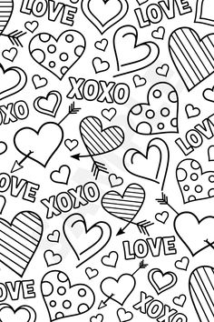 Valentine's Day Heart Coloring Page - Love Heart Coloring Page - Adult & Kids Coloring Page - Valentine Craft - PDF Instant Download Download Free Coloring Page for Valentine Day, From heart-themed pictures to adorable animals and charming I love you posters, our love coloring sheets are brimming with affection and joy! Valentines Day Activity Sheets, Make Up Coloring Pages, Valentine’s Day For Kids, Bold And Easy Coloring Page, Library Worksheets, Valentine Activity, Kindergarten Valentines, Fun Coloring Pages, Valentine Craft