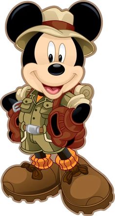 a cartoon mickey mouse with an army uniform and hat, holding a baseball mitt