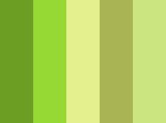 a green color scheme with vertical stripes