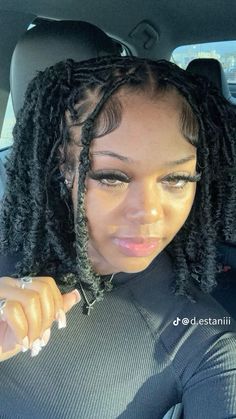 Short Locs Hairstyles, Edges Hair, Cute Curly Hairstyles, Cute Braided Hairstyles, Quick Braided Hairstyles, Protective Hairstyles Braids, Hair Twist Styles, Box Braids Styling