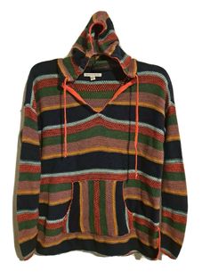 American Eagle men casual multicolor Hooded Brown & orange , blue, green Pattern Knit Sweater XSmall. Runs bigger. Relaxed fit, lightweight, ultra comfort. Condition is "Pre-owned". Shipped with USPS Priority Mail. Multicolor Hoodie Sweater For Fall, Casual Multicolor Hooded Sweater, Orange Knit Sweater, Blue Green Pattern, Orange Knit, American Eagle Men, Pinterest Closet, Hippie Outfits, Green Pattern