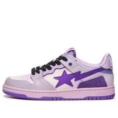 A BATHING APE Bape Sk8 Sta 1I30-191-003-PURPLE (SNKR) Bape Sk8 Sta, Bapesta Shoes, Sk8 Sta, Bape Shoes, Bape Outfits, Bape Sneakers, Ape Bape, Kicks Shoes, Purple Sneakers