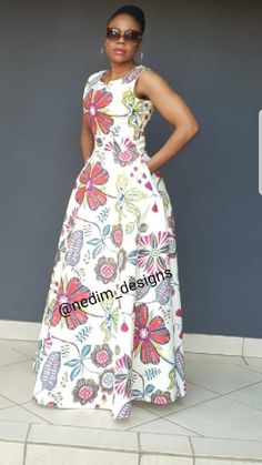 African Print Maxi Dresses @nedim _designs  +27829652653 African Outfits For Women, African Party Dresses, Big Dresses, Elegant Dresses For Women, African Traditional Dresses, African Fashion Women Clothing