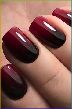 https://www.boredpanda.com/coworker-late-nails-done-coin-rolls-petty-revenge/?utm_source=pinterest27&utm_medium=link&utm_campaign=direct Nail Art Untuk Kulit Hitam, Black And Red Nails Short, Elegant Red Nails, Red Black Nails, Deep Red Nails, Red Ombre Nails, Dark Red Nails, Classy Nail