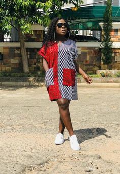 Ankara Short Gown Styles With Sneakers, African Shift Dress, Fabric Styles, Ankara Short Gown Styles, African Print Dress Ankara, Short African Dresses, Afrikaanse Mode, African Wear Dresses, Womens Shift Dresses