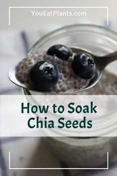 Overnight Yogurt, Chia Seeds In Water, Benefits Of Chia Seeds, Soak Chia Seeds, What Is Healthy Food, Chia Seeds Benefits, Healthy Life Hacks