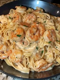 Creamy Shrimp Fettuccine Pasta With Homemade Alfredo Sauce Shrimp Fettuccine, Creamy Shrimp, Fettuccine Pasta, Homemade Alfredo, Homemade Alfredo Sauce, Healthy Food Dishes