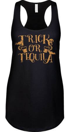 Boo-toms Up! We prefer to print this design on Next Level's LADIES Ideal Racerback Tank Top line which is 60% combed ringspun cotton/40% polyester (yes, that is the good soft stuff, not the cheap scratchy kind), but if those are not available from our supplier for the size and color you'd like we will use a comparable brand as a replacement to get you your item as soon as possible with the same quality and feel you've come to expect from Next Level. The design is printed and shipped in the USA. Tequila Party, Funny Tank Tops, Fit Womens, Novelty Clothing, Party Halloween, Party Shirts, Halloween Funny, Racerback Tank Top, Sizing Chart