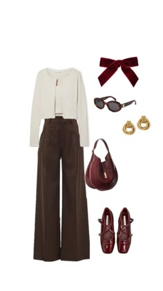 Brown Pants Outfit, Outfits Hijab, Model Look, Brown Pants, Fashion Mistakes, Modest Fashion Outfits, 가을 패션, Outfit Inspo Fall