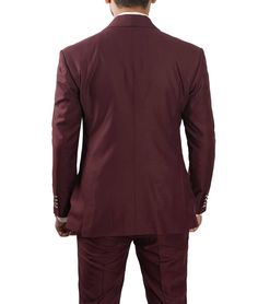 Shawl Lapel Burgundy Suit For Men
Introducing the Shawl Lapel Men’s Burgundy Suit – where classic elegance meets modern style. Tailored to perfection, this suit blends rich burgundy with a distinguished shawl lapel. The deep burgundy color adds luxury, suitable for various formal occasions. The shawl lapel jacket showcases a sleek silhouette exuding authority. This suit set includes jacket and pants for a complete ensemble. Tailored pants ensure comfort and a flattering fit. Elegant Burgundy Suits For Formal Occasions, Classic Burgundy Wedding Suit, Elegant Fitted Burgundy Suit And Tie Accessories, Elegant Burgundy Fitted Suit And Tie Accessories, Elegant Fitted Burgundy Tuxedo, Elegant Burgundy Fitted Tuxedo, Classic Red Suit For Groom, Classic Red Suits For Groom, Classic Burgundy Suit And Tie Accessories For Formal Occasions