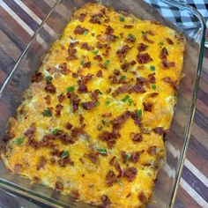 Loaded Hash Brown Breakfast Casserole - Cooking in the Midwest Pancake Lasagna, Paleo Casserole Recipes, Keto Cauliflower Casserole, Low Carb Cauliflower Casserole, Loaded Cauliflower Bake, Cauliflower Bake, Cauliflower Casserole Recipes, Loaded Cauliflower Casserole, Loaded Cauliflower