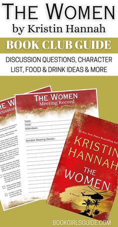 the book club guide for women by krisin hamnah