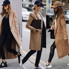 New York Streetstyle, Zara Wool Coat, Outfit Elegantes, New York Outfits, Fav Color, Italy Outfits, Paris Outfits, Cooler Look, Oui Oui