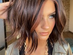 Fall Hair Cuts, Haircut And Color, Hair Color And Cut, Trending Haircuts, Great Hair, Brunette Hair Color, Bobs Haircuts, Fall Hair, Fine Hair